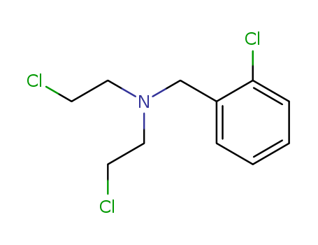 2361-61-7,Benzenemethanamine, 2-chloro-N,N-bis (2-chloroethyl)-,NSC 108705;o-Chloro-bis(2-chloroethyl)benzylamine