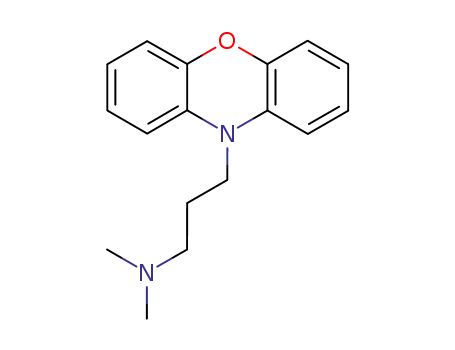 Molecular Structure of 23690-11-1 (N,N-dimethyl-3-(10H-phenoxazin-10-yl)propan-1-amine)