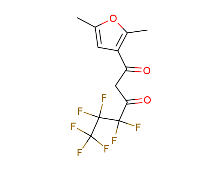1,3-Hexanedione,1-(2,5-dimethyl-3-furanyl)-4,4,5,5,6,6,6-heptafluoro-