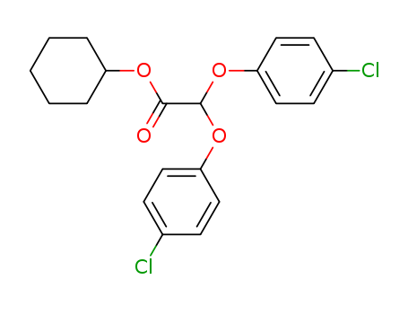 cyclohexyl 2,2-bis(4-chlorophenoxy)acetate