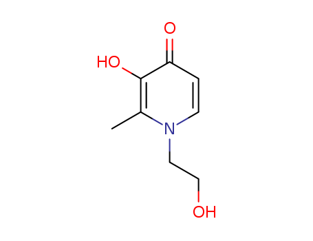4(1H)-Pyridinone,3-hydroxy-1-(2-hydroxyethyl)-2-methyl- cas  30652-21-2
