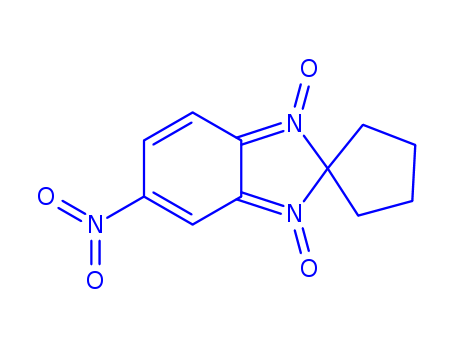 Spiro[2H-benzimidazole-2,1'-cyclopentane],5-nitro-, 1,3-dioxide