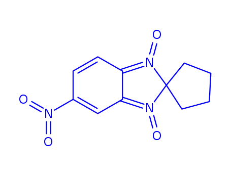Molecular Structure of 306935-59-1 (5-NITROSPIRO[BENZIMIDAZOLE-2,1'-CYCLOPENTANE] 1,3-DIOXIDE)