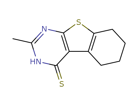 [1]Benzothieno[2,3-d]pyrimidine-4(3H)-thione,5,6,7,8-tetrahydro-2-methyl- cas  23922-04-5