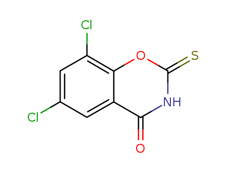 4H-1,3-Benzoxazin-4-one,6,8-dichloro-2,3-dihydro-2-thioxo-