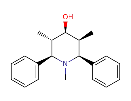 Molecular Structure of 2403-96-5 (1,3,5-trimethyl-2,6-diphenylpiperidin-4-ol)