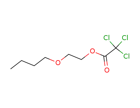 Molecular Structure of 30668-98-5 (2-butoxyethyl trichloroacetate)
