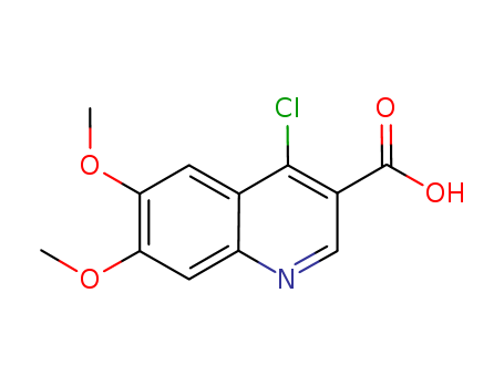 4-CHLORO-6,7-DIMETHOXY-QUINOLINE-3-CARBOXYLIC ACID