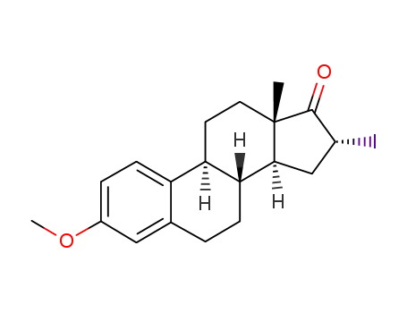 16α-iodo-3-methoxy-estra-1,3,5(10)-trien-17-one