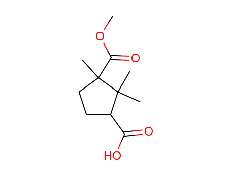 3-(Methoxycarbonyl)-2,2,3-trimethylcyclopentane-1-carboxylic acid , 97%