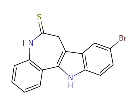 9-bromo-7,12-dihydrobenzo[2,3]azepino[4,5-b]indole-6(5H)-thione