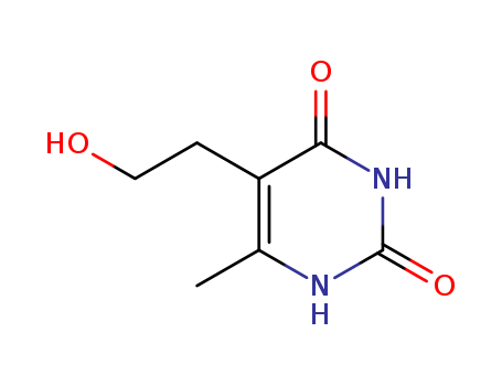 2,4(1H,3H)-Pyrimidinedione, 5-(2-hydroxyethyl)-6-methyl- cas  23935-66-2