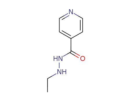 Molecular Structure of 2365-20-0 (Isonicotinic acid 2-ethyl hydrazide)