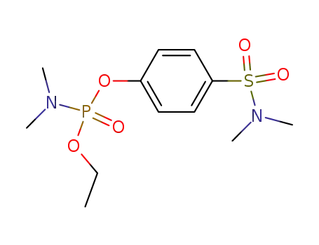 N,N-Dimethylphosporamidic acid ethyl 4-(dimethylaminosulfonyl)phenyl ester