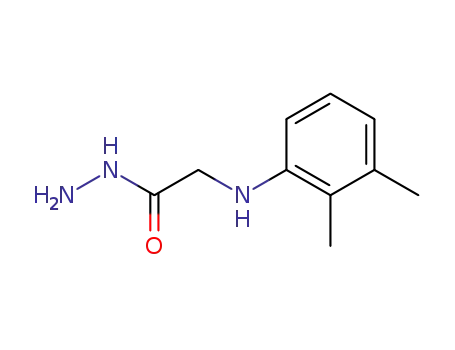 Molecular Structure of 2370-46-9 (2-[(2,3-dimethylphenyl)amino]acetohydrazide (non-preferred name))