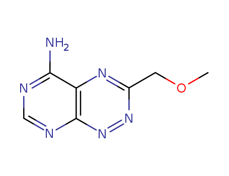 Pyrimido[5,4-e]-1,2,4-triazin-5-amine,3-(methoxymethyl)- cas  30855-46-0