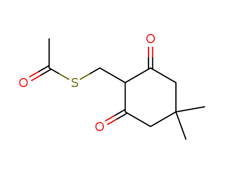 Ethanethioic acid,S-[(4,4-dimethyl-2,6-dioxocyclohexyl)methyl] ester cas  23853-44-3