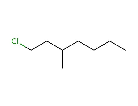 Molecular Structure of 2350-21-2 (1-Chloro-3-methylheptane)