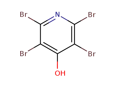 Molecular Structure of 10163-34-5 (4-Pyridinol, 2,3,5,6-tetrabromo-)