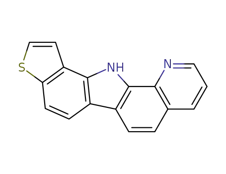Molecular Structure of 240-39-1 (12H-Pyrido[2,3-a]thieno[2,3-i]carbazole)