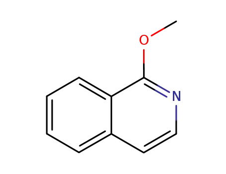 Molecular Structure of 23724-93-8 (1-Methoxyisoquinoline)
