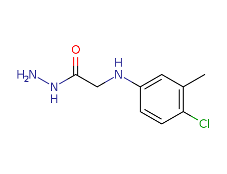 Glycine, N-(4-chloro-m-tolyl)-, hydrazide(7CI,8CI)