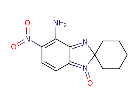 5-NITROSPIRO[BENZIMIDAZOLE-2,1'-CYCLOHEXAN]-4-AMINE 1-OXIDE