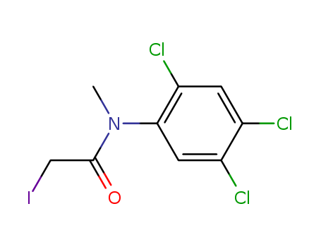 23627-14-7,2-iodo-N-methyl-N-(2,4,5-trichlorophenyl)acetamide,Acetanilide,2',4',5'-trichloro-2-iodo-N-methyl- (8CI)