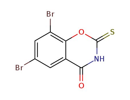 23611-68-9,6,8-Dibromo-2-thio-2H-1,3-benzoxazine-2,4(3H)-dione,2H-1,3-Benzoxazine-2,4(3H)-dione,6,8-dibromo-2-thio- (8CI)