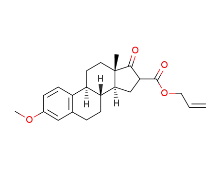 (8R,9S,13S,14S)-3-Methoxy-13-methyl-17-oxo-7,8,9,11,12,13,14,15,16,17-decahydro-6H-cyclopenta[a]phenanthrene-16-carboxylic acid allyl ester