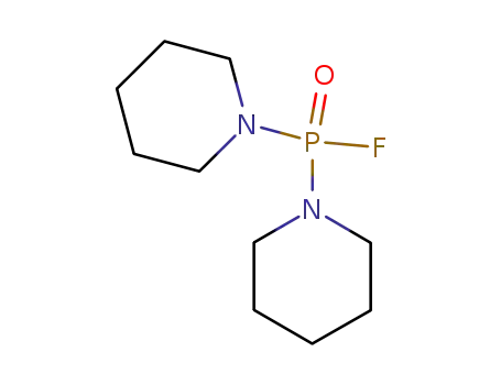 Molecular Structure of 312-43-6 (dipiperidin-1-ylphosphinic fluoride)