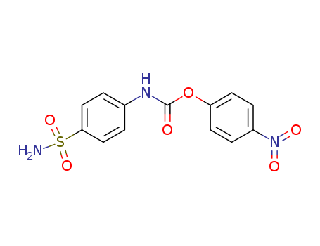 24727-18-2,4-nitrophenyl (4-sulfamoylphenyl)carbamate,Carbanilicacid, p-sulfamoyl-, p-nitrophenyl ester (8CI); NSC 161056; O-(p-Nitrophenyl)-N-(p-sulfamylphenyl)carbamate;p-Nitrophenyl p-sulfamoylcarbanilate