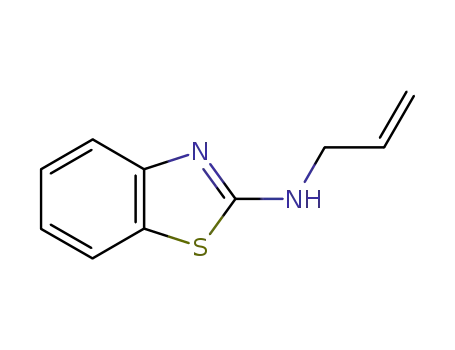 Molecular Structure of 24622-34-2 (2-Benzothiazolamine,N-2-propenyl-(9CI))