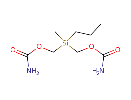 Molecular Structure of 3124-51-4 ([methyl(propyl)silanediyl]dimethanediyl dicarbamate)