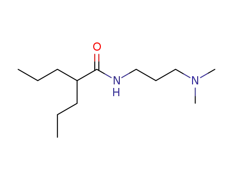 Molecular Structure of 3116-16-3 (N-[3-(dimethylamino)propyl]-2-propylpentanamide)