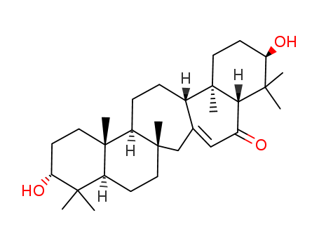 3α,21β-Dihydroxy-C(14a)-homo-27-norgammaceran-14-en-16-one