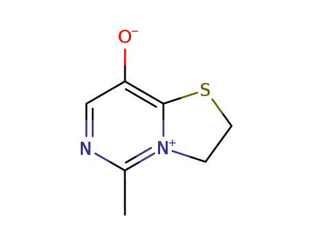 24614-07-1,2-methyl-7-thia-3-aza-1-azoniabicyclo[4.3.0]nona-2,4,10-trien-5-olate,Thiazolo[3,2-c]pyrimidin-4-ium,2,3-dihydro-8-hydroxy-5-methyl-, hydroxide, inner salt (8CI)