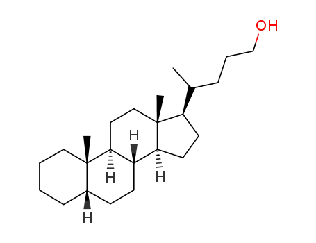 Molecular Structure of 3110-99-4 (5-BETA-CHOLAN-24-OL)
