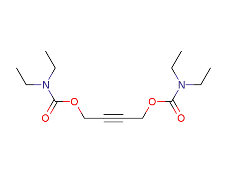 Molecular Structure of 31035-92-4 (but-2-yne-1,4-diyl bis(diethylcarbamate))