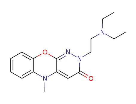 2-[2-(diethylamino)ethyl]-5-methyl-2H-pyridazino[3,4-b][1,4]benzoxazin-3(5H)-one
