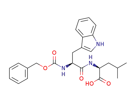 Molecular Structure of 2419-35-4 (Z-TRP-LEU-OH)