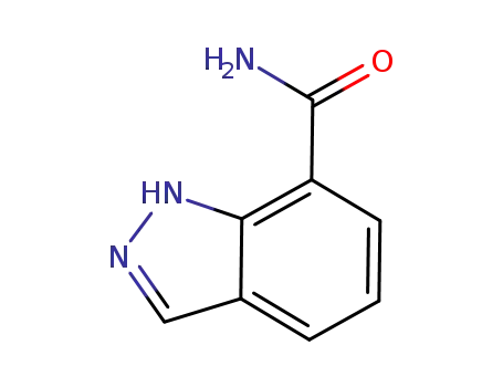 Molecular Structure of 312746-74-0 (1H-Indazole-7-carboxamide(9CI))