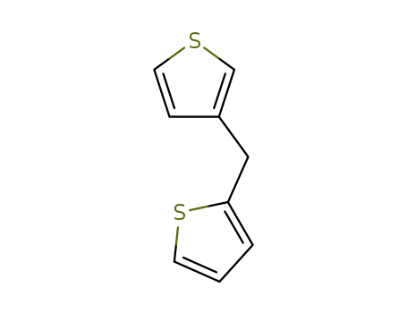 Molecular Structure of 31270-74-3 (2-(thiophen-3-ylmethyl)thiophene)