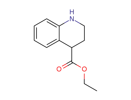 Molecular Structure of 24562-76-3 (ETHYL 1,2,3,4-TETRAHYDROQUINOLINE-4-CARBOXYLATE)