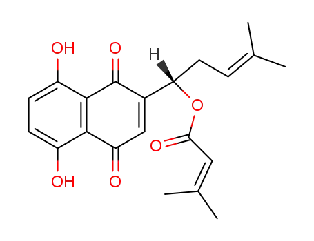 Molecular Structure of 34539-65-6 (BETA, BETA-DIMETHYLACRYLALKANNIN)