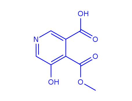3,4-Pyridinedicarboxylicacid, 5-hydroxy-, 4-methyl ester