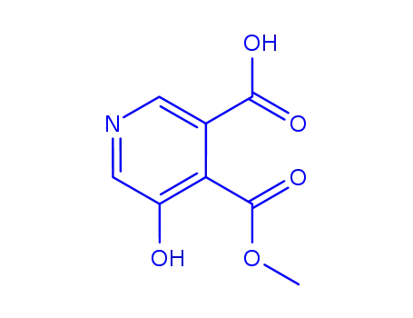 5-Hydroxy-4-(methoxycarbonyl)nicotinic acid