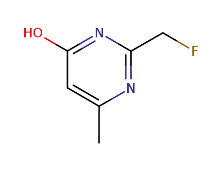 4-Pyrimidinol, 2-(fluoromethyl)-6-methyl- (6CI,8CI)