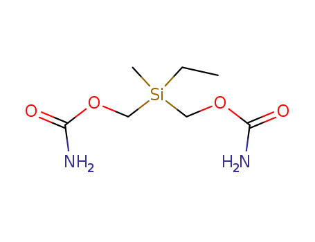Molecular Structure of 3124-53-6 ([ethyl(methyl)silanediyl]dimethanediyl dicarbamate)