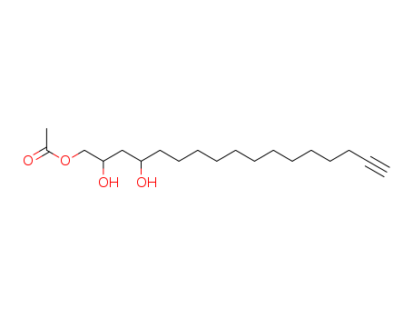 (2S,4S)-2,4-dihydroxyheptadec-16-yn-1-yl acetate